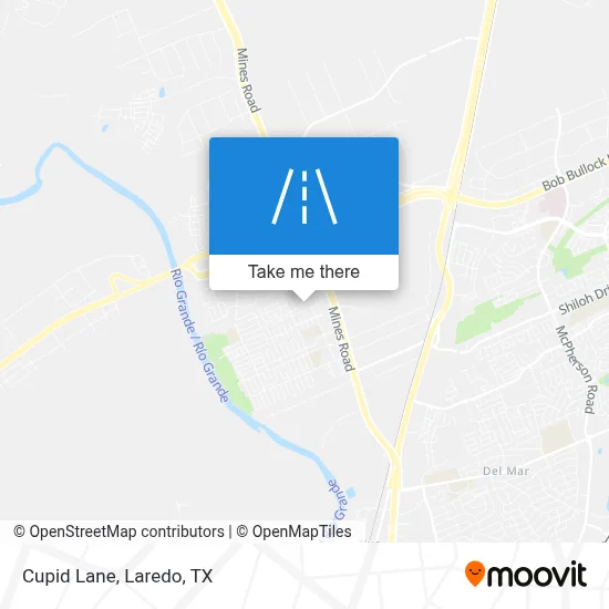 Cupid Lane map