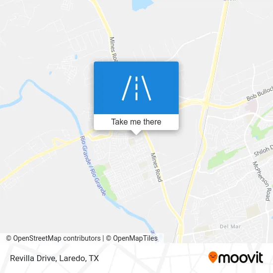 Revilla Drive map