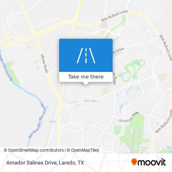 Mapa de Amador Salinas Drive