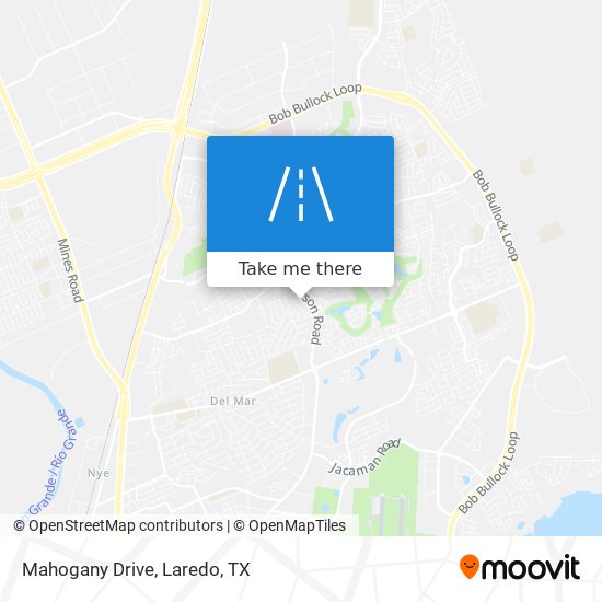 Mahogany Drive map