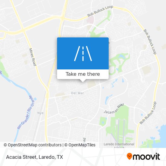 Acacia Street map