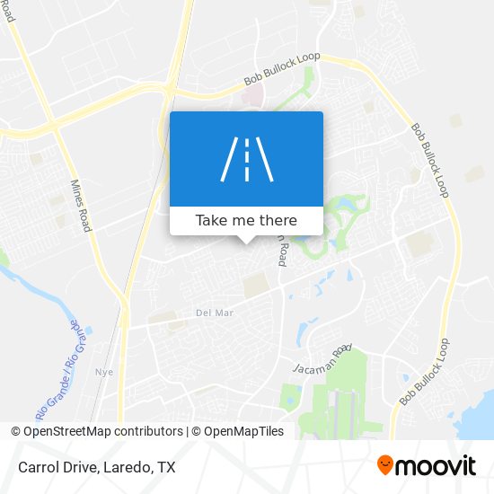 Carrol Drive map