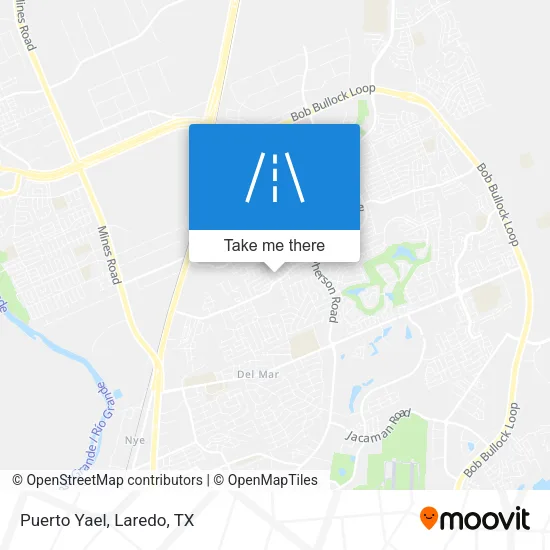 Puerto Yael map