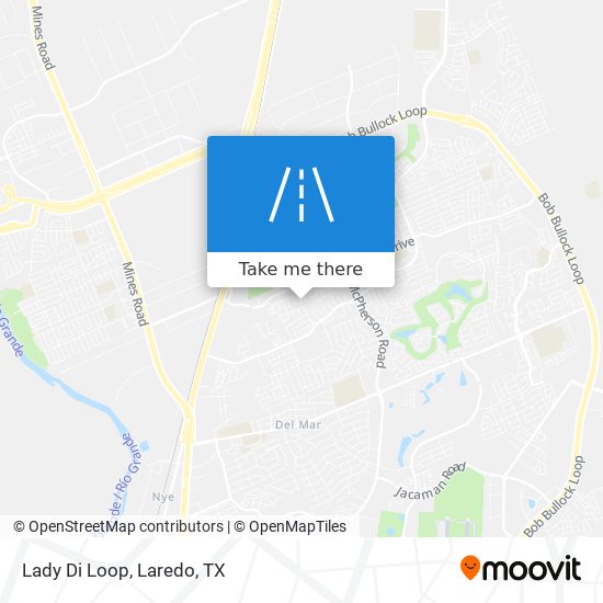 Lady Di Loop map