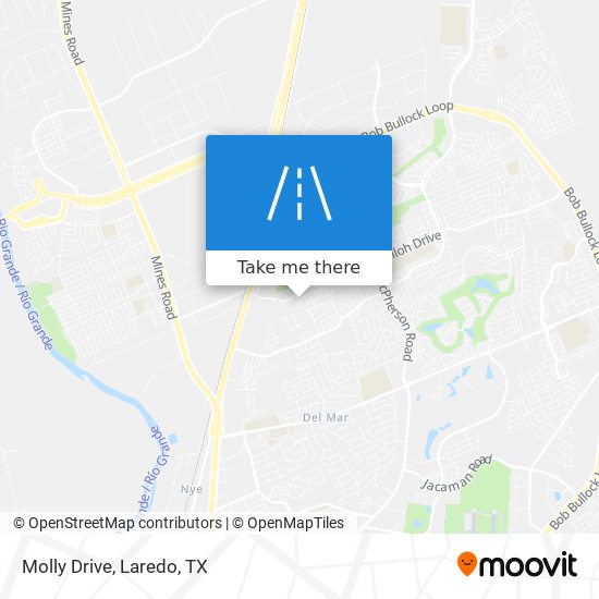 Molly Drive map