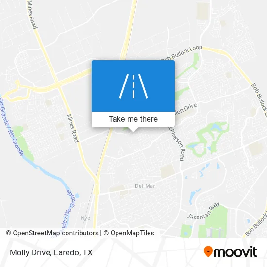 Molly Drive map