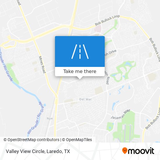 Valley View Circle map