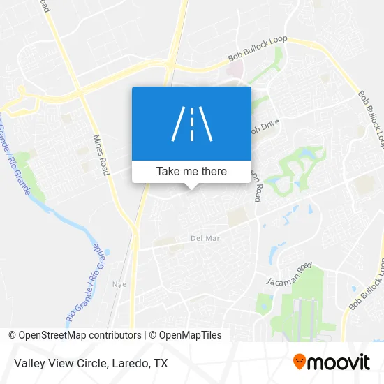 Valley View Circle map