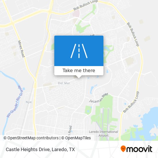 Castle Heights Drive map
