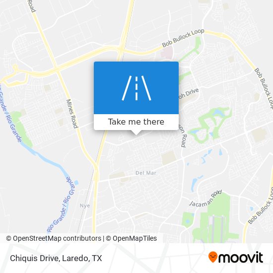 Chiquis Drive map