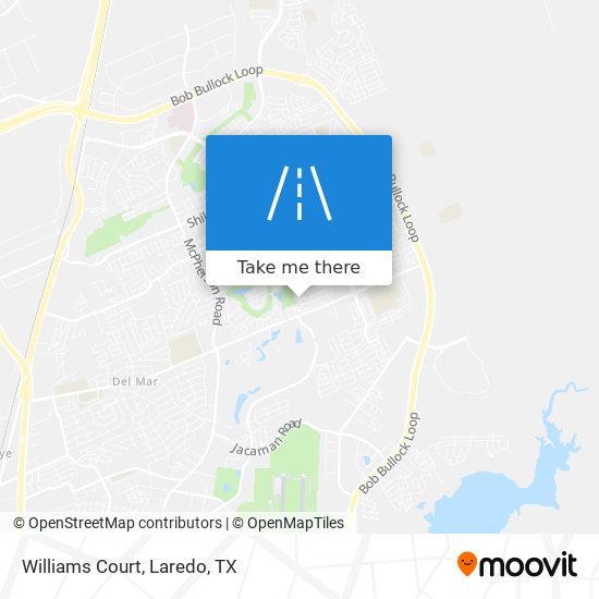 Williams Court map