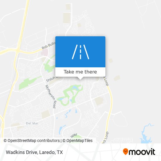 Mapa de Wadkins Drive
