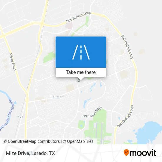 Mize Drive map