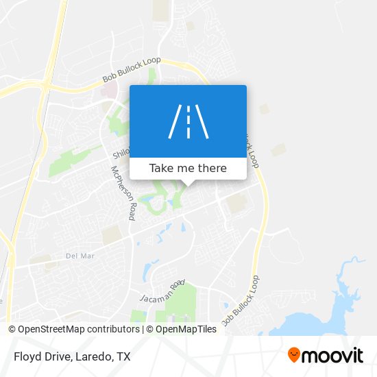 Floyd Drive map