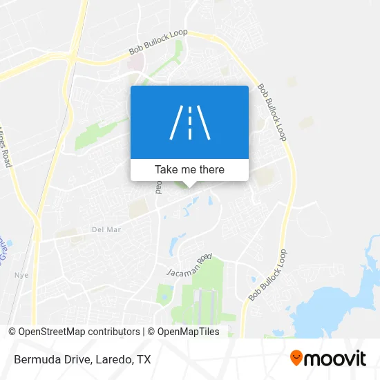 Bermuda Drive map