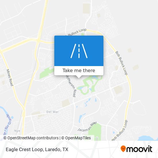 Eagle Crest Loop map
