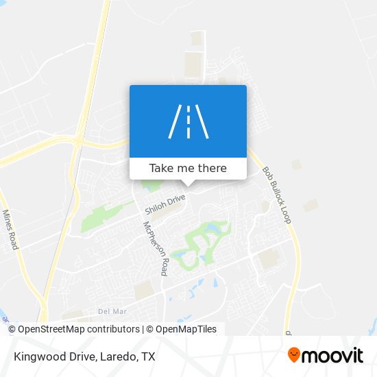 Kingwood Drive map