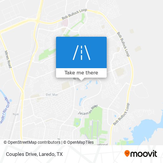 Couples Drive map