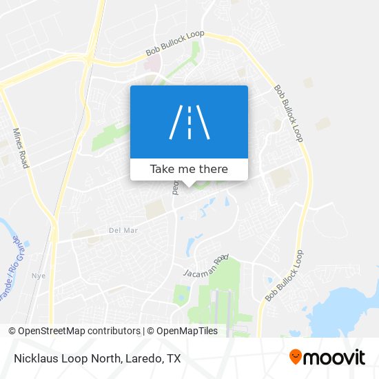 Mapa de Nicklaus Loop North