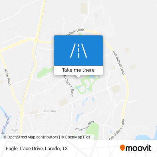 Eagle Trace Drive map