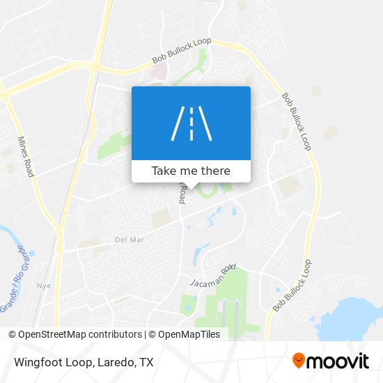 Mapa de Wingfoot Loop