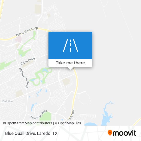 Blue Quail Drive map