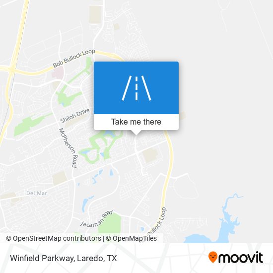 Mapa de Winfield Parkway