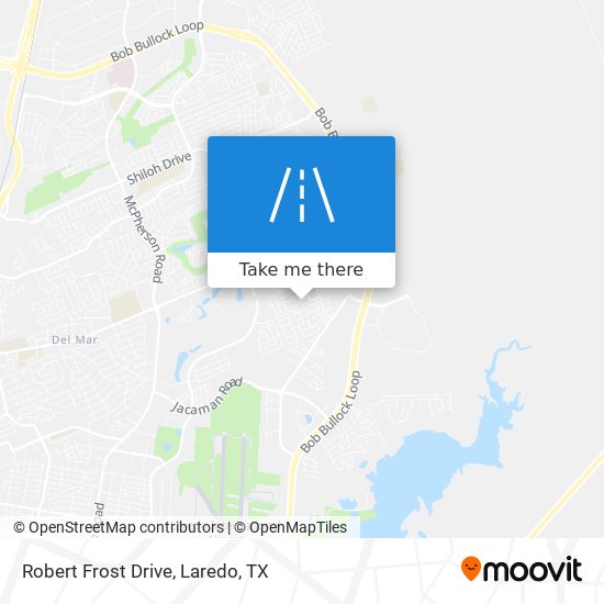 Robert Frost Drive map