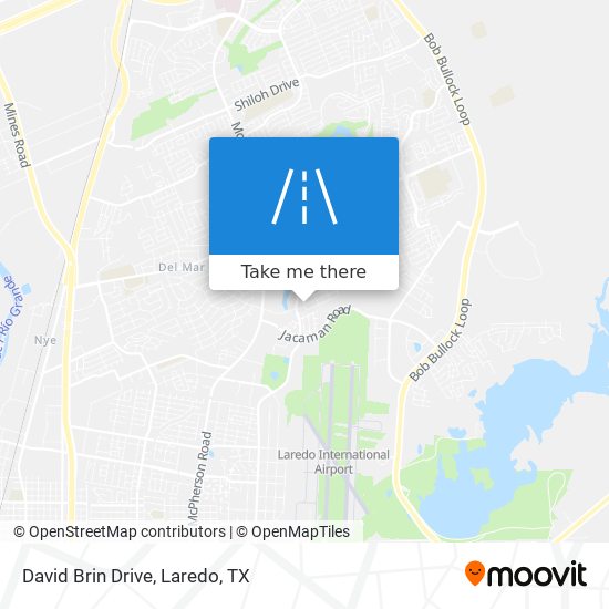 David Brin Drive map