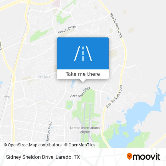 Sidney Sheldon Drive map