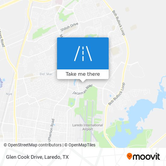Glen Cook Drive map