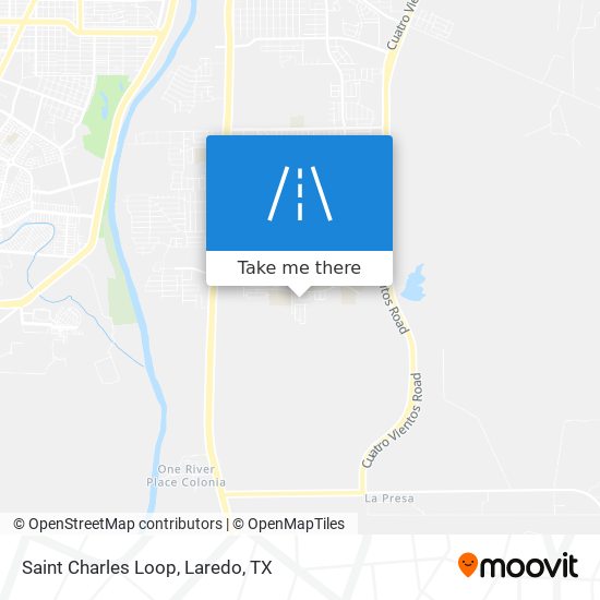 Saint Charles Loop map