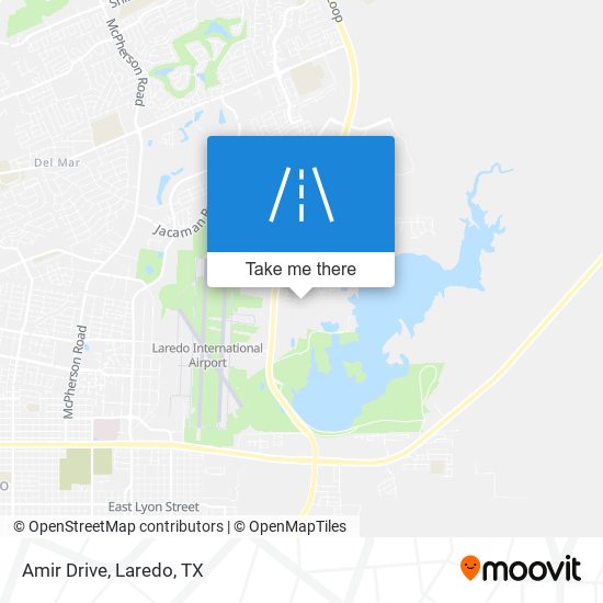 Amir Drive map