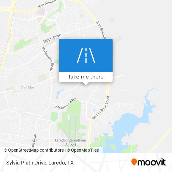 Sylvia Plath Drive map