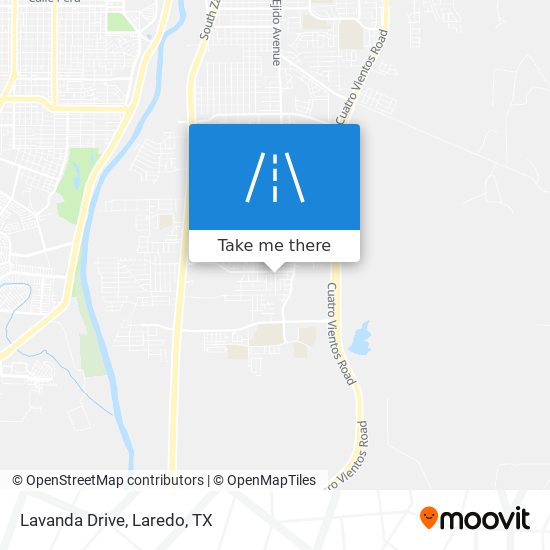 Lavanda Drive map