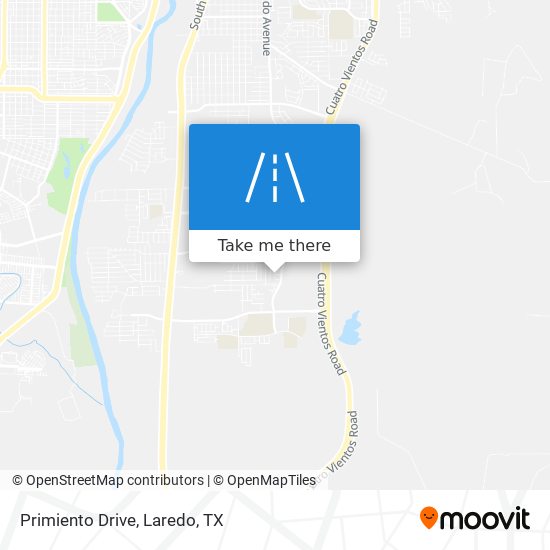 Primiento Drive map