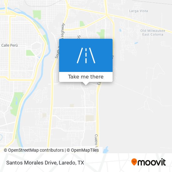 Mapa de Santos Morales Drive