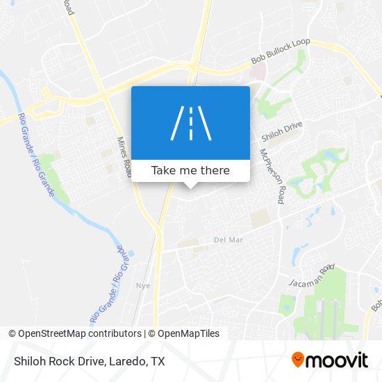 Shiloh Rock Drive map