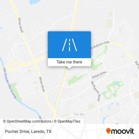 Pocher Drive map