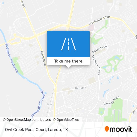 Mapa de Owl Creek Pass Court