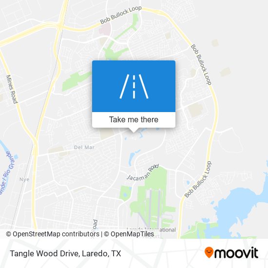 Tangle Wood Drive map