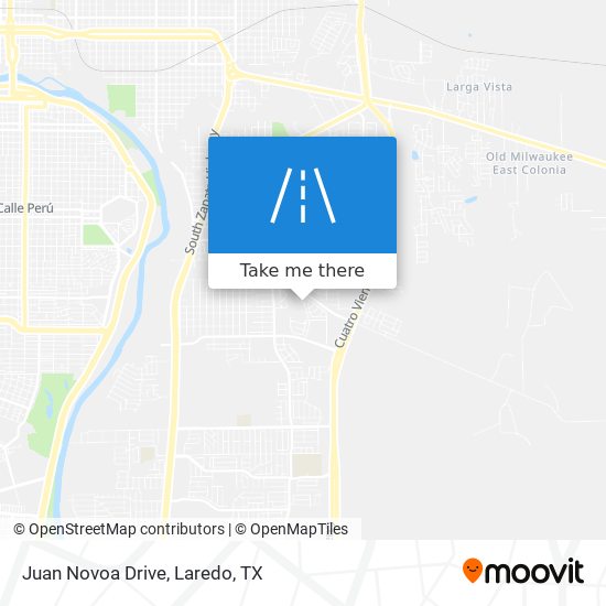Juan Novoa Drive map
