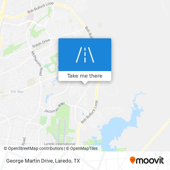 Mapa de George Martin Drive