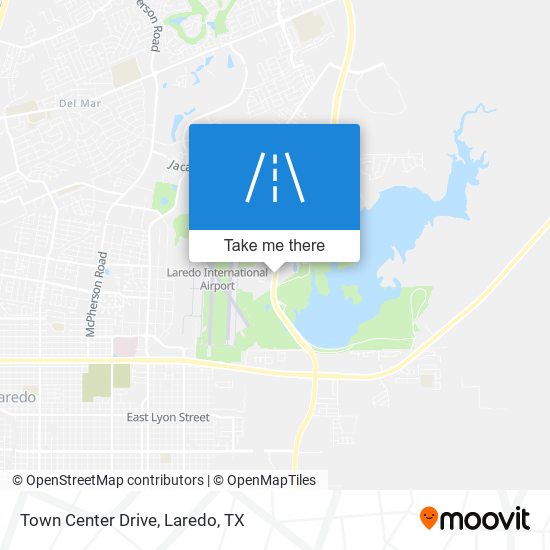 Town Center Drive map