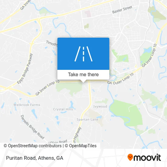 Puritan Road map