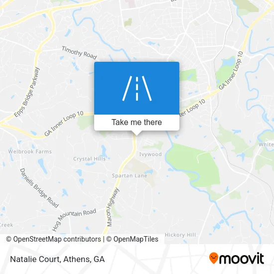 Natalie Court map