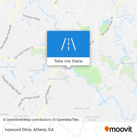 Ivywood Drive map