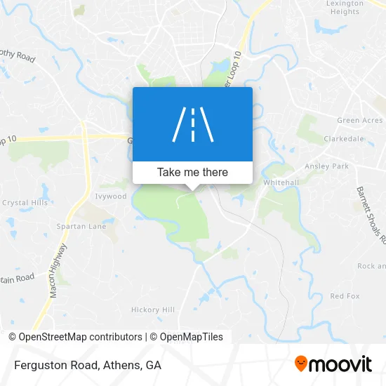 Ferguston Road map