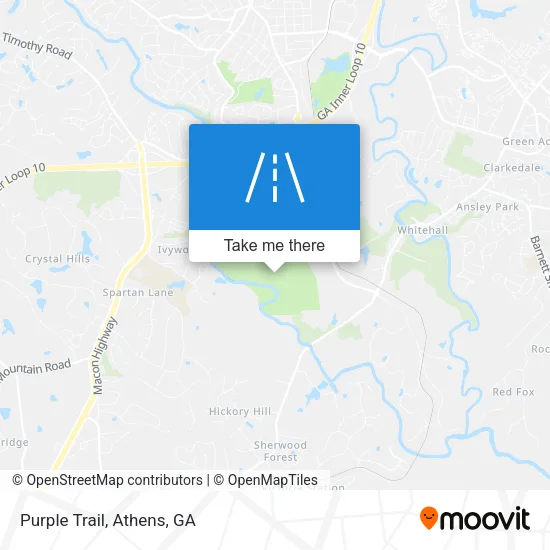 Purple Trail map