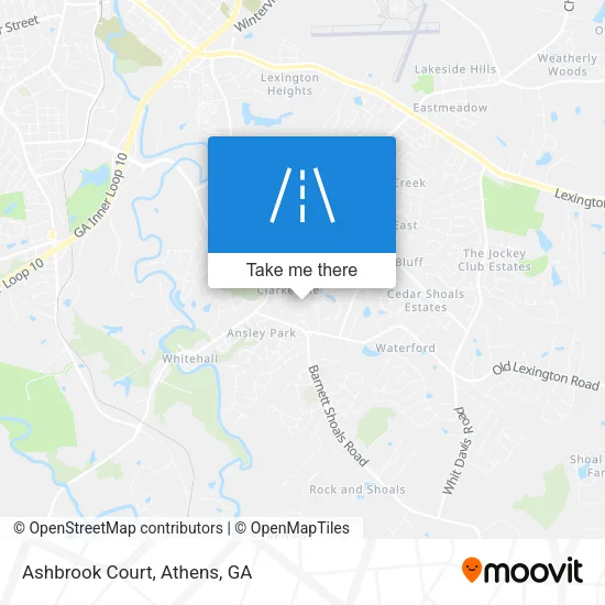 Ashbrook Court map
